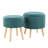 Alvena Borlow Tray Top Storage Ottoman & Stool-1101159194