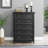 Naytasha 5 Drawers Dresser, Cabinet, Chest of Drawers Closet Organizers and Storage Clothes Storage Drawers Cabinet for Living Room, Farmhouse Dresser Organizer-583870821