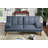 Jerusha Upholstered 71 " L-Shaped Sofa Bed