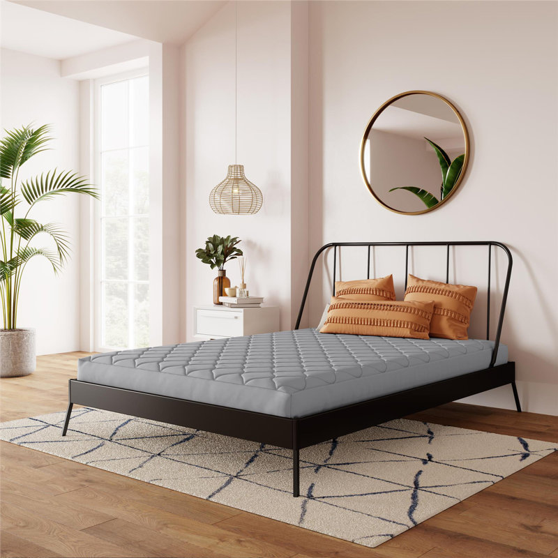 Matelas double matelassé avec housse amovible Dana