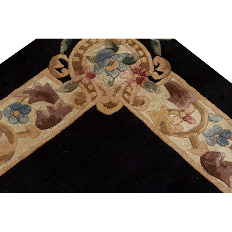 Castilian II Oriental Area Rug in Black/Brown