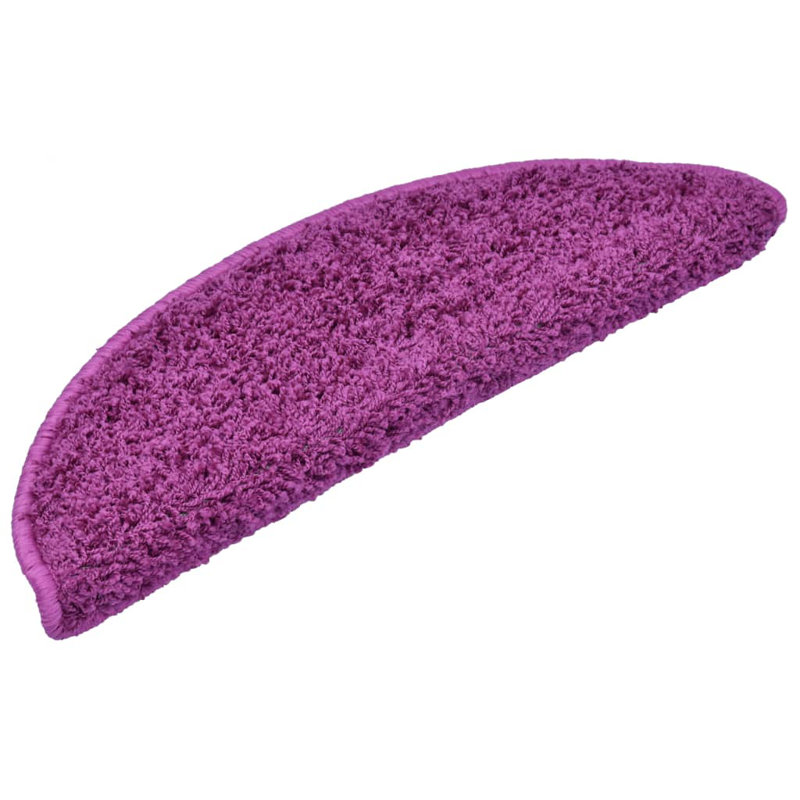 Stair Mats Violet, Semi-Circle 10.56cm x 20cm