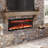 Wall-Mounted Thermostat Electric Fireplace with  Smart Control-71445119