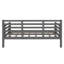 Lit de jour en bois massif Markysha, lit plateforme avec pieds en bois-271517201-284173847