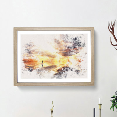 Fishing Boat - Picture Frame Painting Print