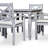 Square 5-Piece Dining Set