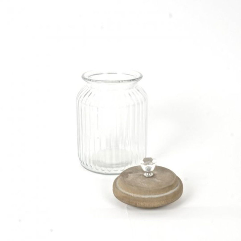 Pot de cuisine en verre j 0,75 qt