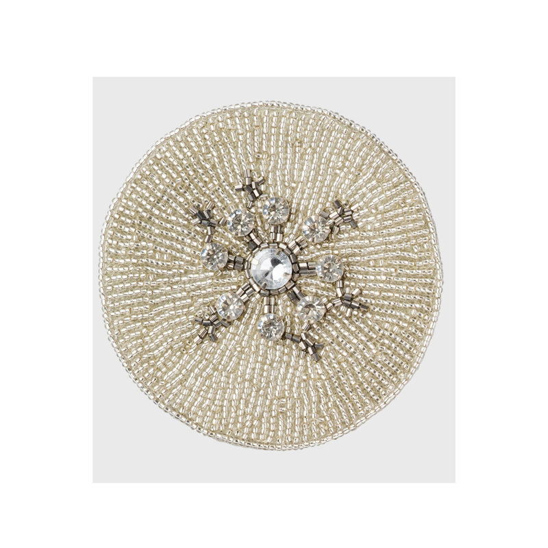 Snowflake Round Coaster