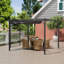 2.3m x 3m Metal Pergola