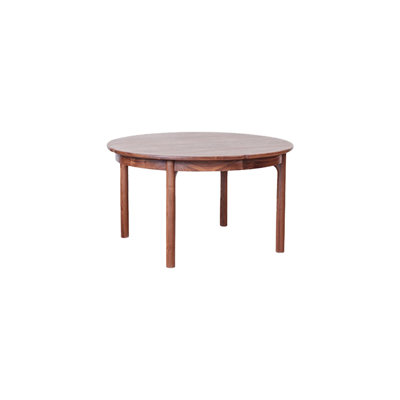 Beautiful And Practical Solid Wood Dining Table Circular 47.24'' L Dining Table