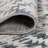 Gehlert Ancient Faded Trellis Gray/Turquoise Rug-1723032103