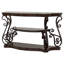 Console à 2 tablettes Gretta Merlot