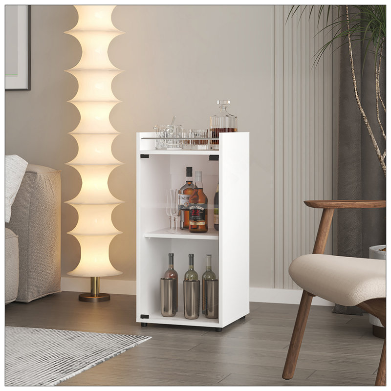 Lampe-penderie Minibar, blanc, Blanc