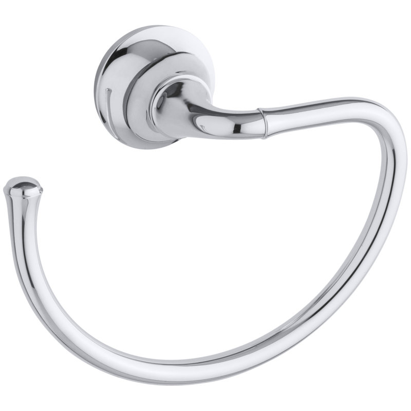 Forté Wall Mounted Towel Ring, Polished Chrome