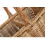 Wicker 2 Bottle Drinks Carrier Basket