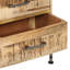 Oceanview Solid Wood 45 cm W Chest of 5 Drawers