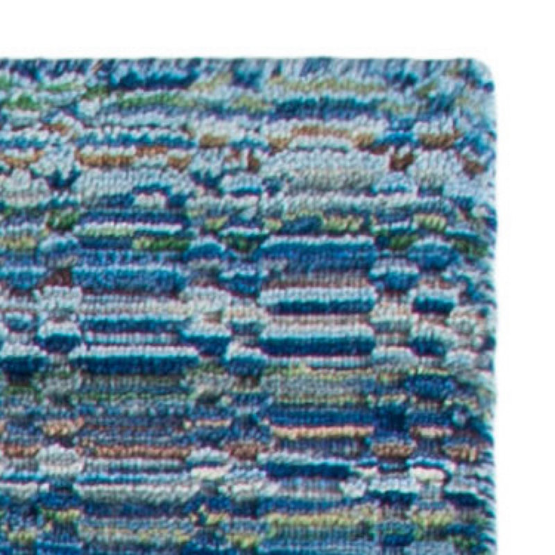 Hossain Hand Loomed Wool Abstract Rug, Rectangle 2' x 3'