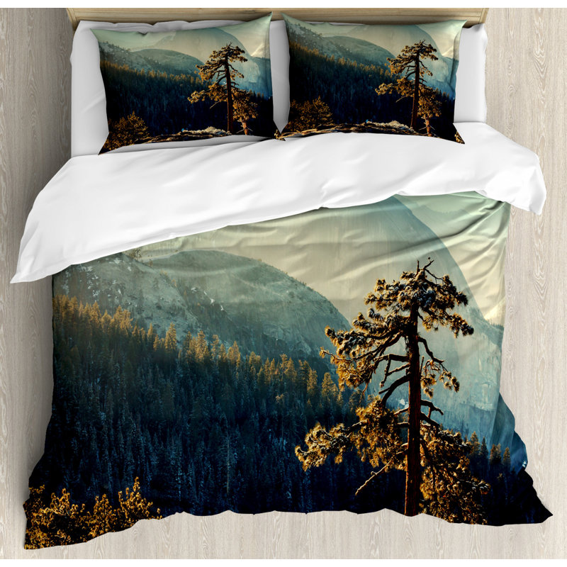 Rustic Floral Duvet Cover