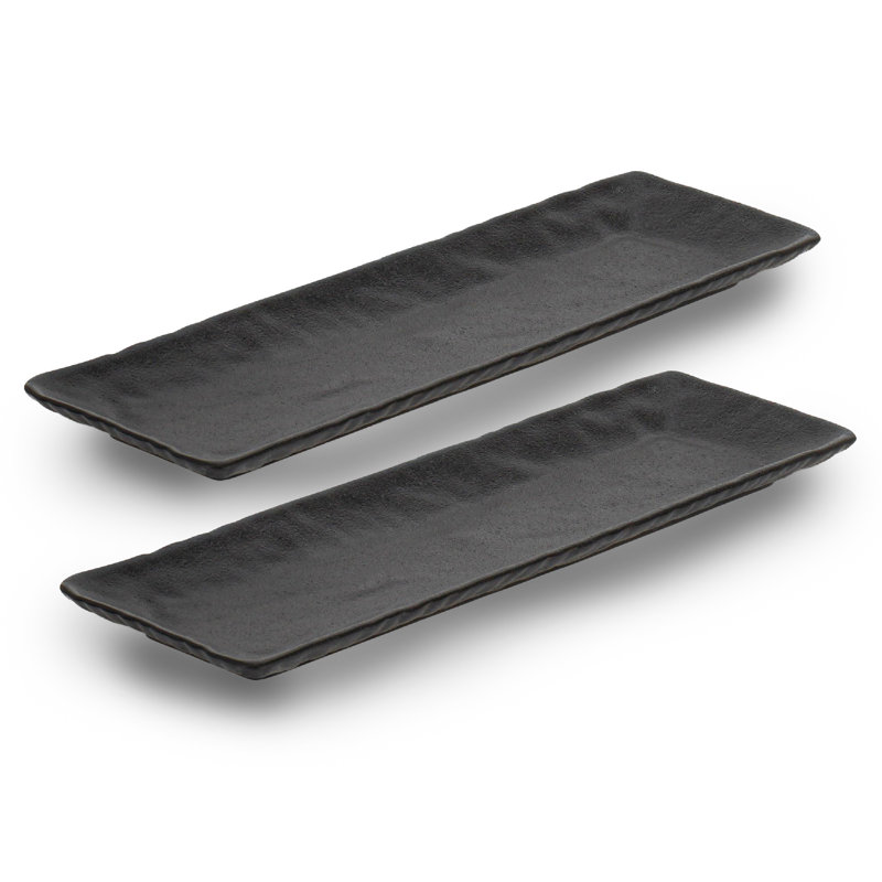 Neus Serving Tray, Black