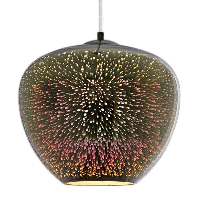Harp 1 - Light Chrome LED Dome Pendant
