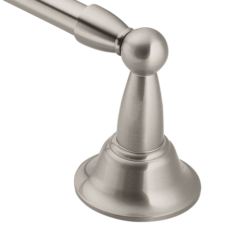 Barre à serviettes murale Sage, Nickel brossé, 24 po