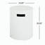 Porte-réservoir / table d'appoint 16 x 20 pouces MGO, blanc