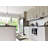 Abstract Water Resistant Non-Skid Kitchen Mat-2087728224