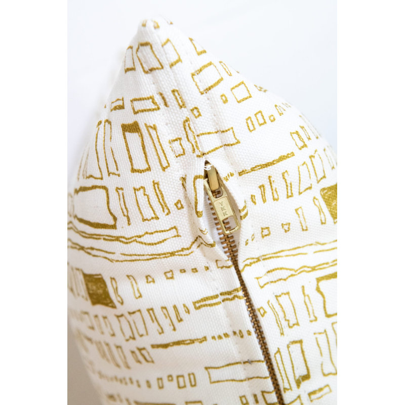 Capistrano Pillow Cover & Insert, Capistrano Halcyon, 18" H x 18" W, Rectangular