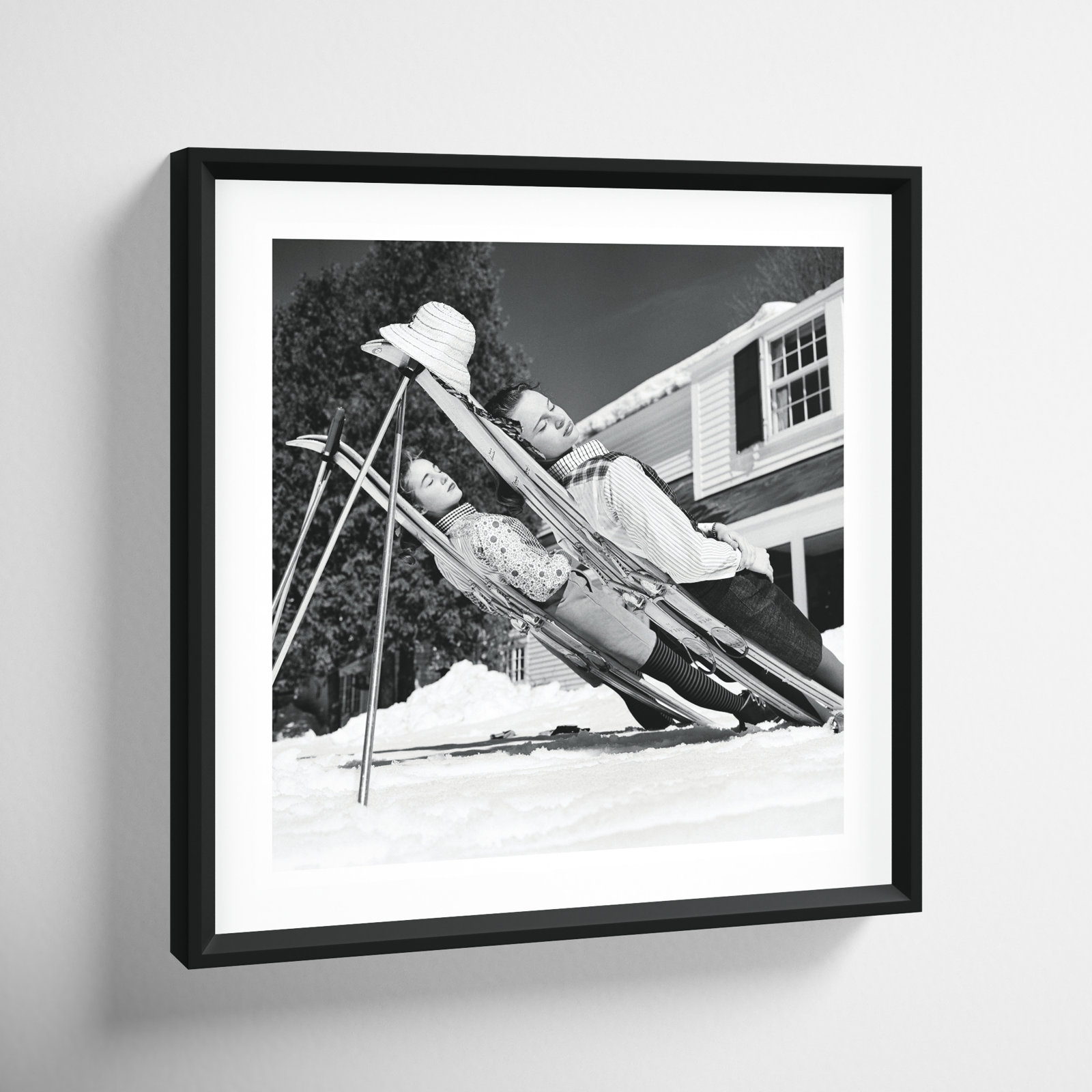 New England Skiing by Slim Aarons