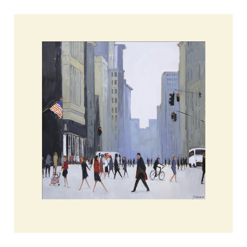 Jon Barker - Painting, Yellow, Paper, 30cm H x 30cm W
