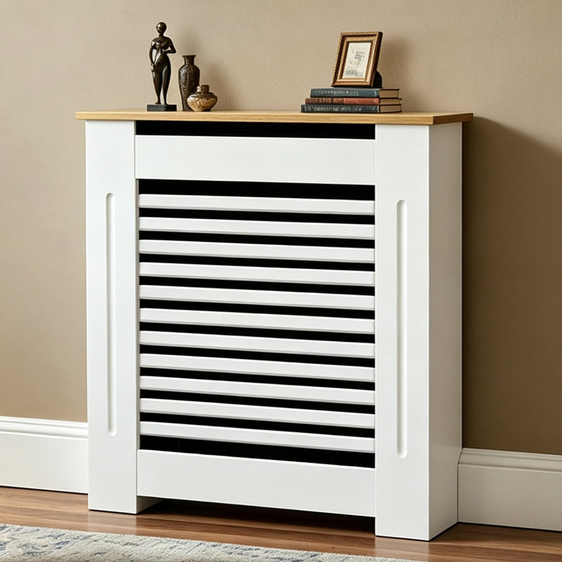 Radiator Cover, Size: 92.5cm H x 78cm W x 20cm D