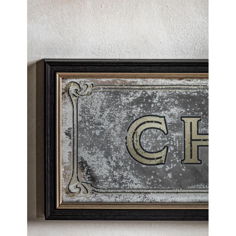 Keitez Vintage Champagne Mirror