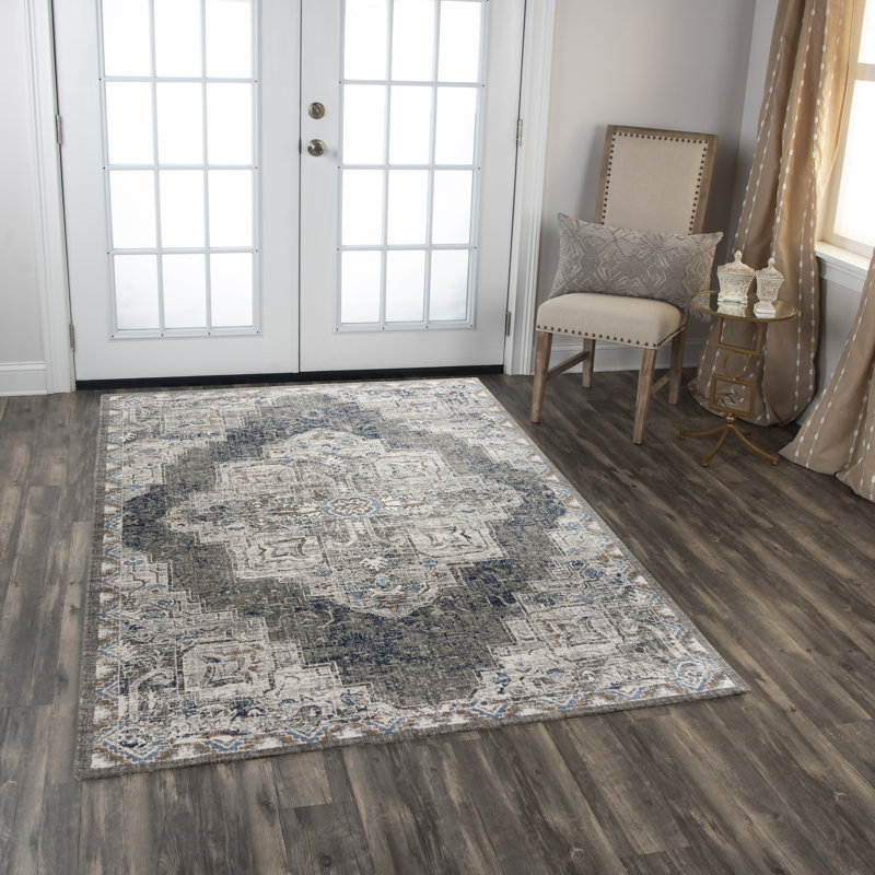 Merek Oriental Indoor Rug, Rectangle 9' x 12'