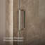 Porte de douche à pivot 44 po x 70 po avec technologie CleanCoat® Revel-14674132-69281848