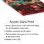 Ces après-midi roses, impression sur verre acrylique-87923110