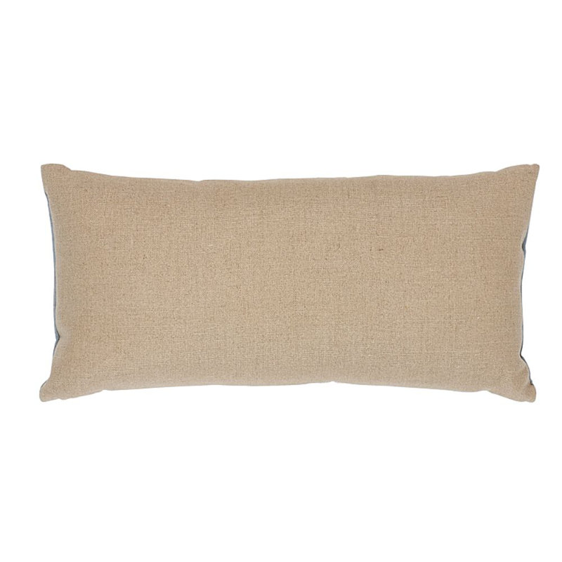 Wentworth Embroidery Pillow, Chambray