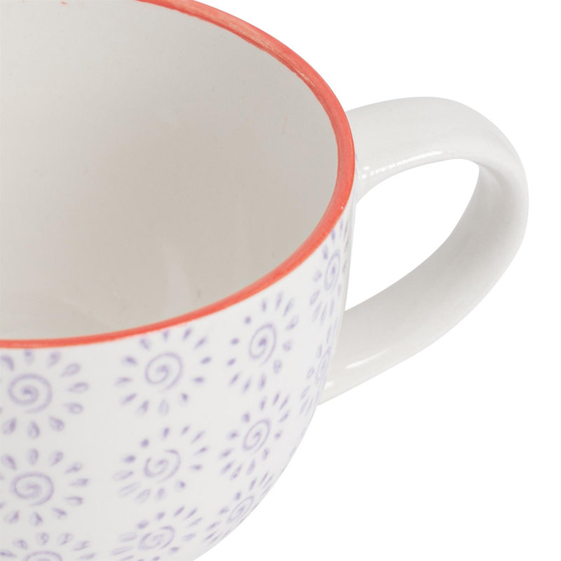 Porcelain Teacup and Saucer