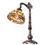 20" High Pinecone Bridge Arm Table Lamp