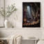 Impression sur toile fauteuil gothique Moonlit-718389119