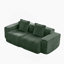 Canapé Harrison LSF & RSF - vert velours-787322032