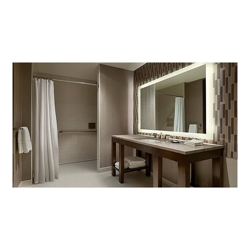 Abbie Flat Wall Mirror, 60" x 36"