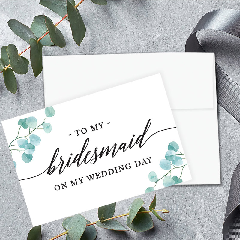 Ensemble de cartes-cadeaux de mariage avec enveloppes
