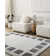 Machine Washable Shaggy Boho Charcoal Area Rug