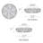 1-Light LED Flush Mount-1395989518