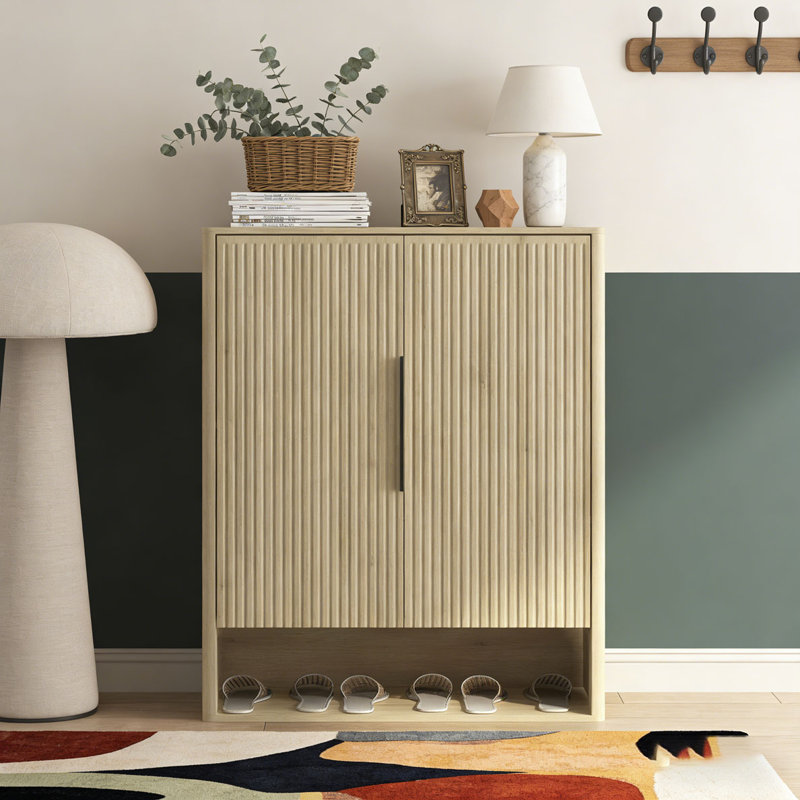 Armoire de rangement pour chaussures, Bois
