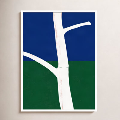 White Bark Print by Little Dean