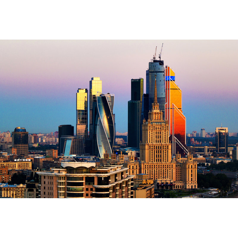 The View Of The City - Wrapped Canvas Print, 30cm H x 46cm W x 3.8cm D