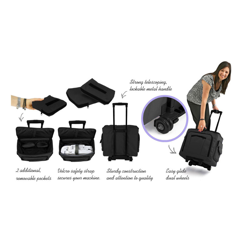 Rebrilliant Fabric Craft Case, Black