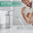 Bathroom Faucet Modern Waterfall Bathroom Sink Faucet With Single Handle Suitable For 1 Or 3 Holes,Supply Deck Plate And Hose-114696166
