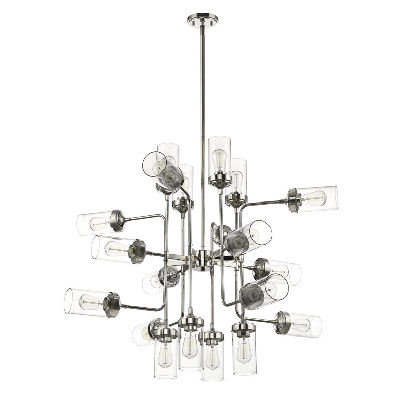 Lustree linéaire 20 lumières spoutnik modern Grantham